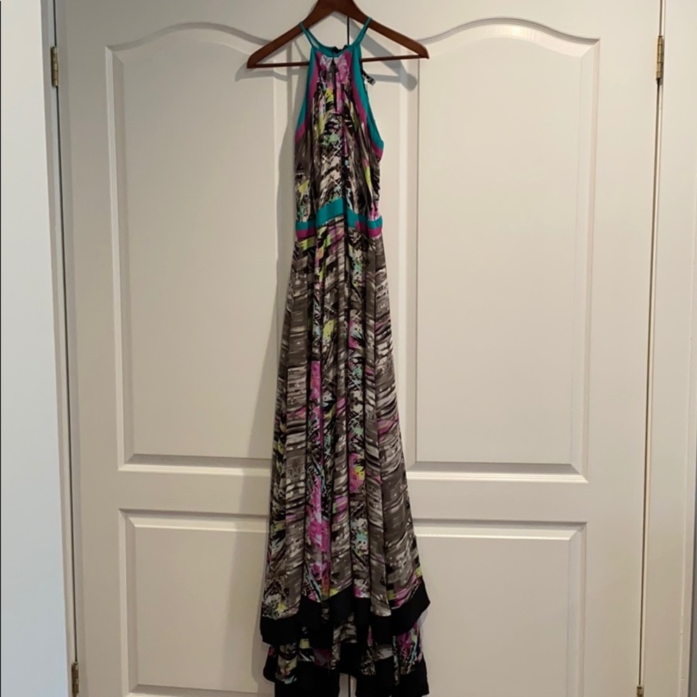 Parker Aurora Colorblocked Dress NWT Sz XS